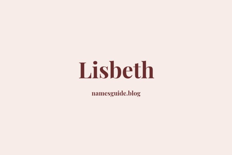 52+ Unique Middle Names for Lisbeth