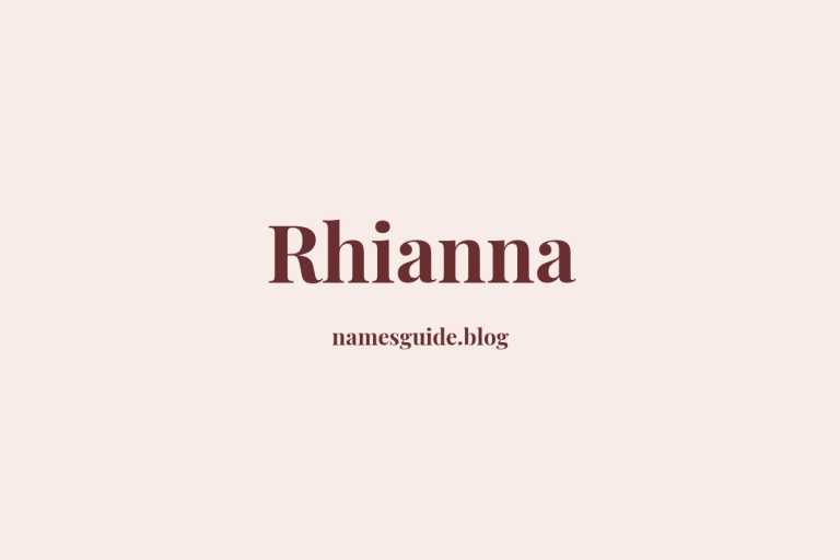 56+ Unique Middle Names for Rhianna