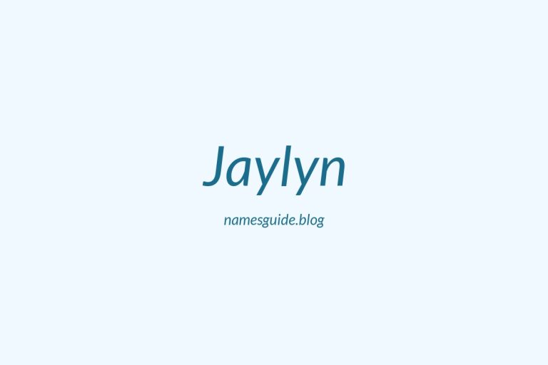 60+ Unique Middle Names for Jaylyn