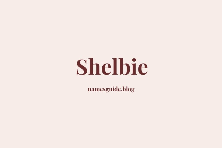 56+ Unique Middle Names for Shelbie