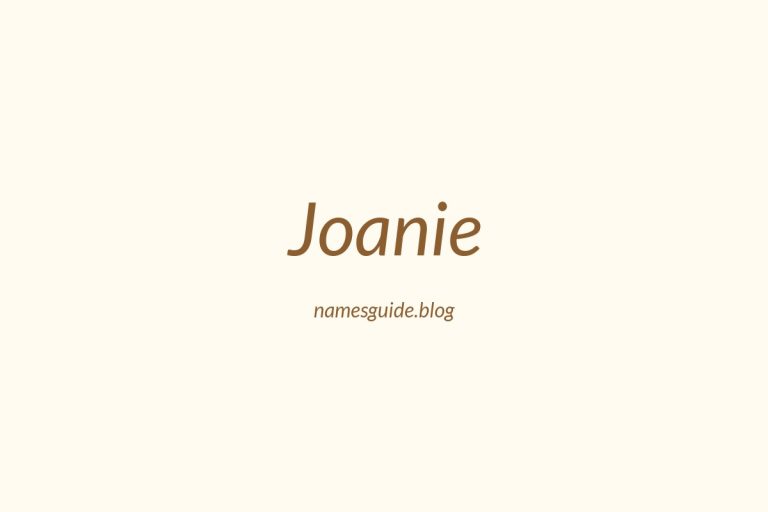 67+ Perfect Middle Names for Joanie