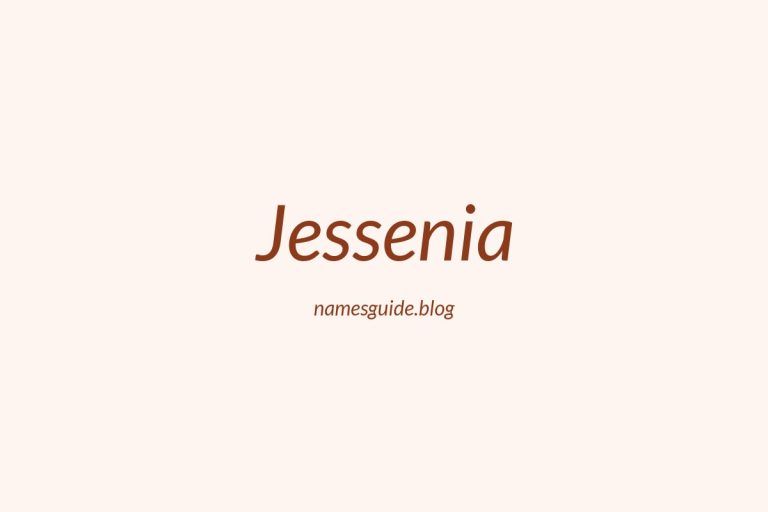 74+ Beautiful Middle Names for Jessenia