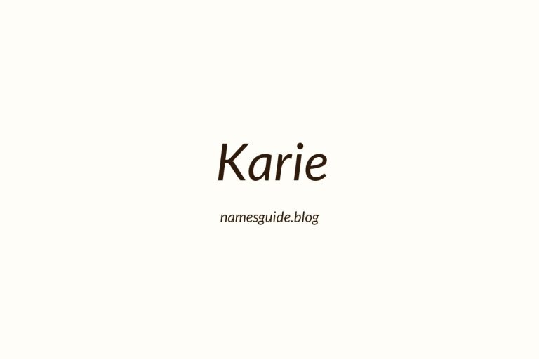 69+ Middle Names for Karie: The Ultimate Guide