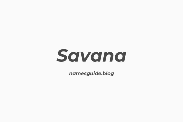 56+ Savana Middle Names: The Perfect Complement