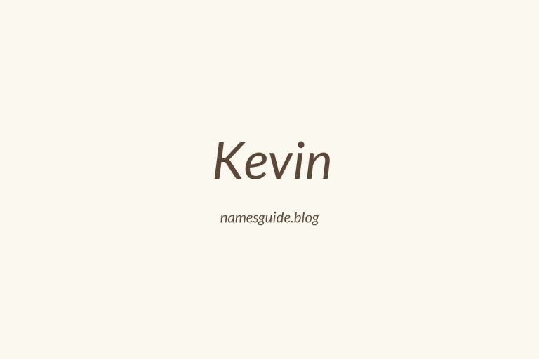 54+ Middle Names for Kevin: Find the Perfect Fit
