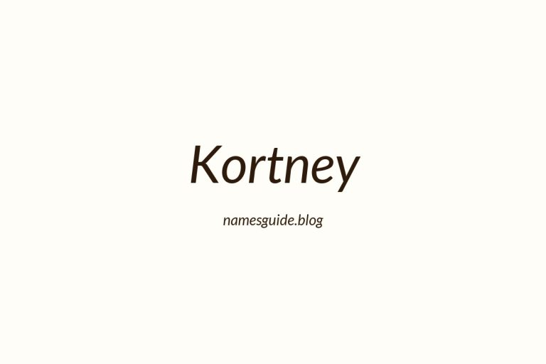 47+ Perfect Middle Names for Kortney: Find the Best Fit
