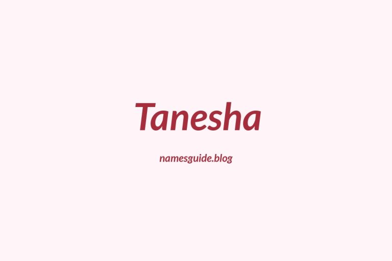 64+ Middle Names for Tanesha: Find the Perfect Fit