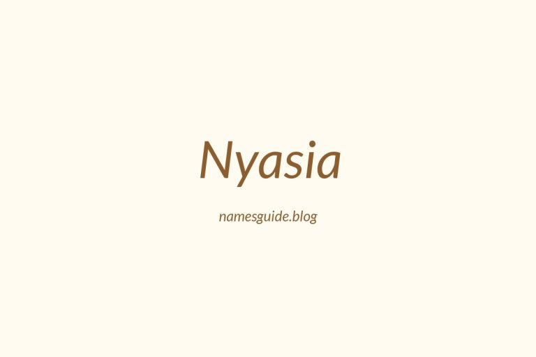 85+ Beautiful Middle Names for Nyasia: Find the Perfect Match