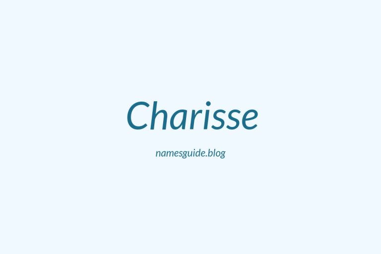 62+ Middle Names for Charisse: The Perfect Complement