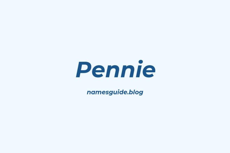 59+ Perfect Middle Names for Pennie