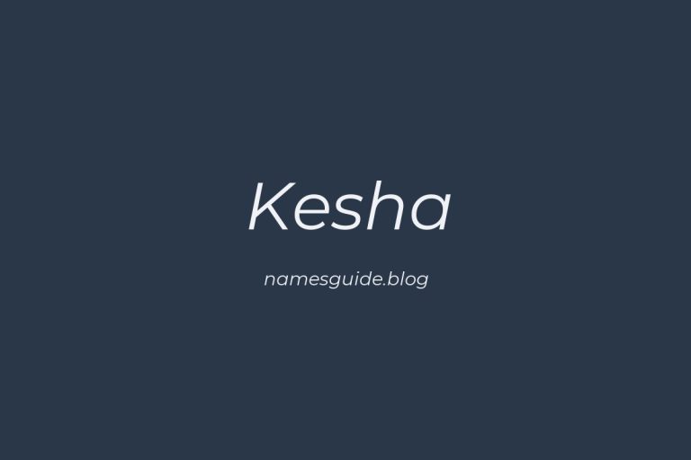 67+ Perfect Middle Names for Kesha