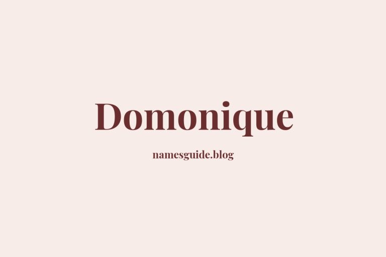 66+ Middle Names for Domonique: The Perfect Complement