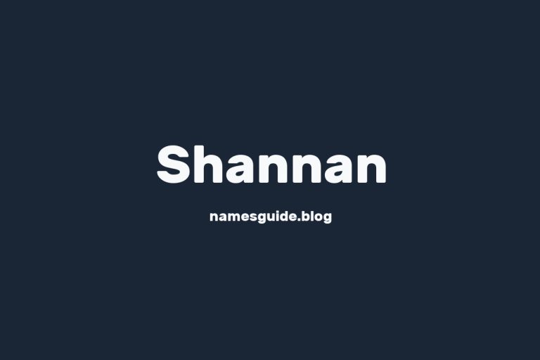 49+ Middle Names for Shannan: The Perfect Complement