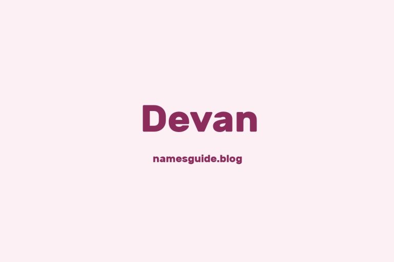 51+ Perfect Middle Names for Devan: Find the Ideal Match