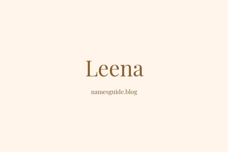 73+ Beautiful Middle Names for Leena: Find the Perfect Match