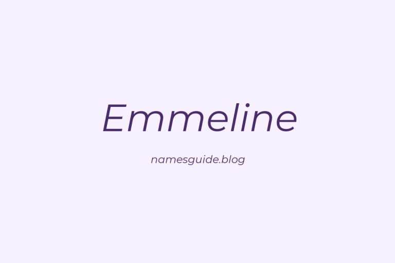 62+ Middle Names for Emmeline: The Perfect Complement