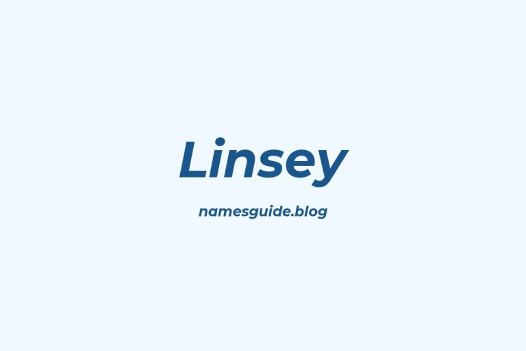 42+ Perfect Middle Names for Linsey