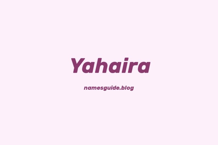 65+ Beautiful Middle Names for Yahaira: Find the Perfect Fit