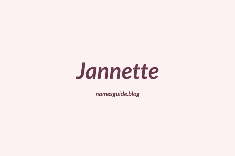 40+ Middle Names for Jannette: The Perfect Complement