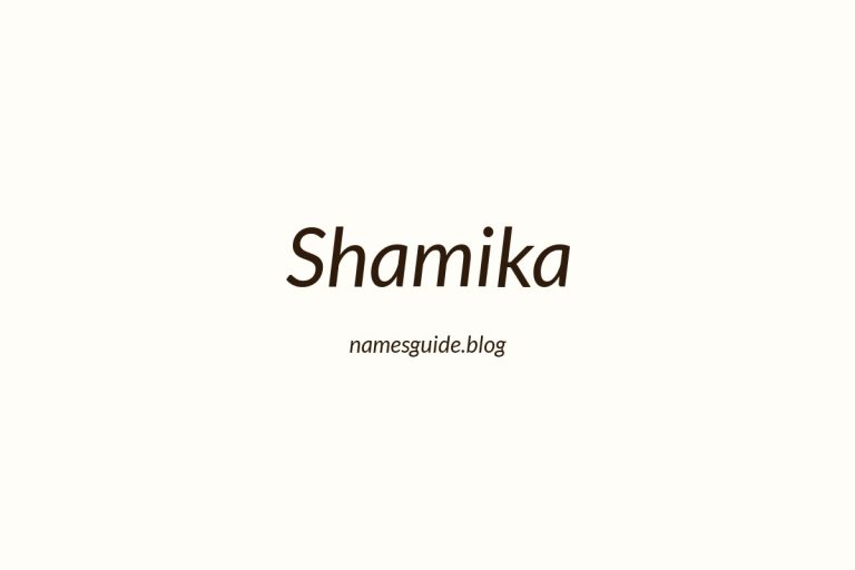 58+ Middle Names for Shamika: Find the Perfect Fit