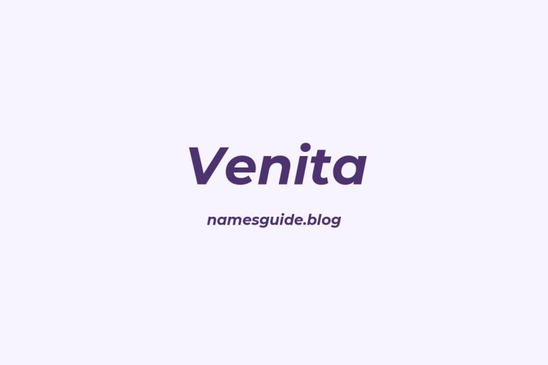 54+ Beautiful Middle Names for Venita: Find the Perfect Match
