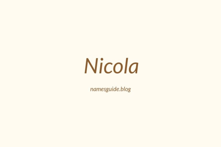 76+ Perfect Middle Names for Nicola: Find the Ideal Match