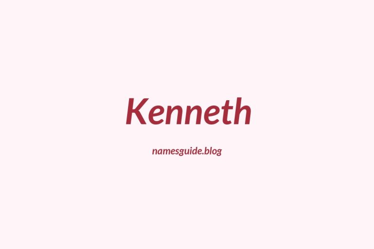 81+ Middle Names for Kenneth: The Ultimate Guide