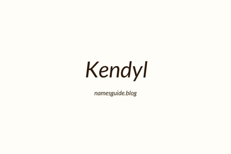 36+ Perfect Middle Names for Kendyl: Find the Ideal Match