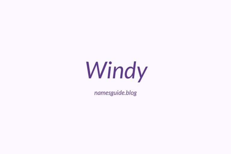 42+ Beautiful Middle Names for Windy: Find the Perfect Fit