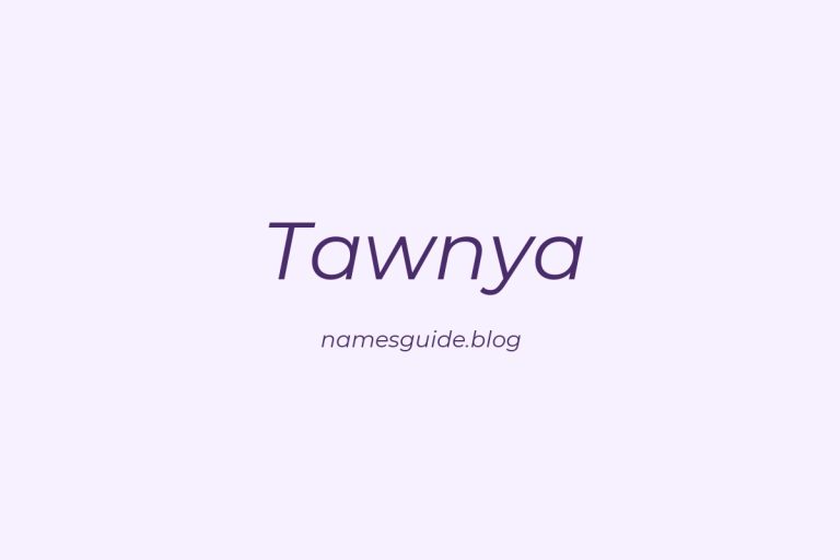 65+ Middle Names for Tawnya: Find the Perfect Match