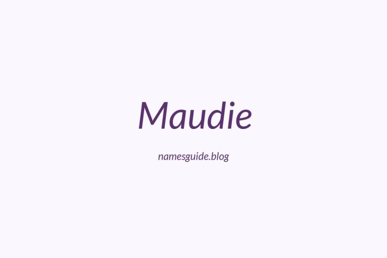 52+ Perfect Middle Names for Maudie: Find the Best Fit