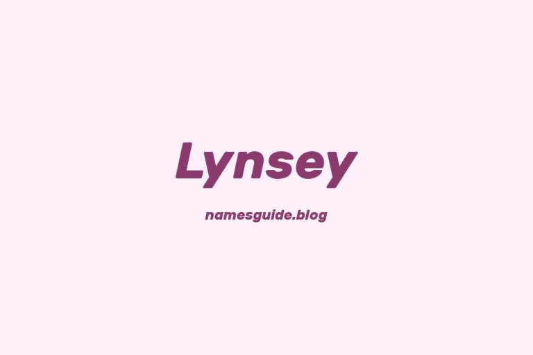63+ Middle Names for Lynsey: The Ultimate Guide
