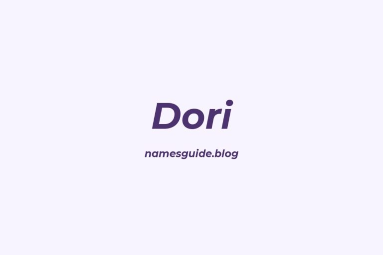 79+ Perfect Middle Names for Dori: Find the Ideal Match
