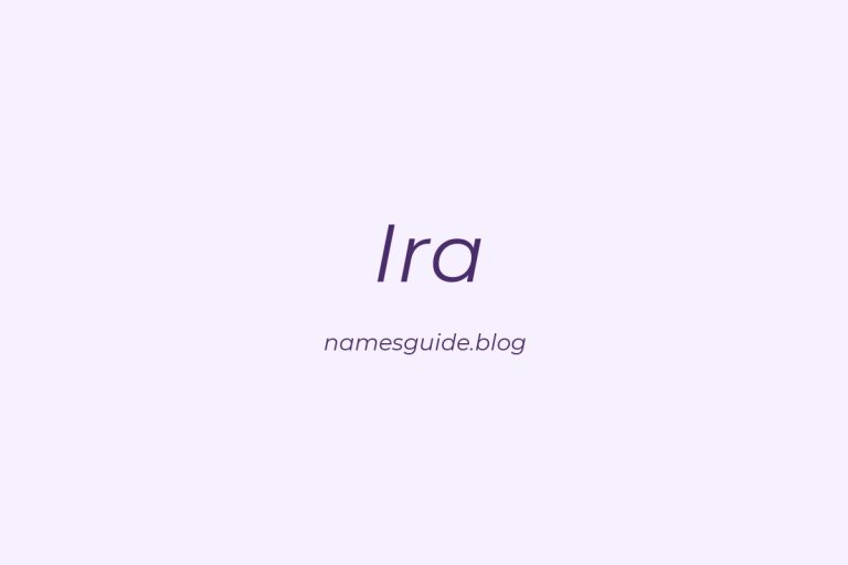 66+ Perfect Middle Names for Ira: Find the Ideal Match