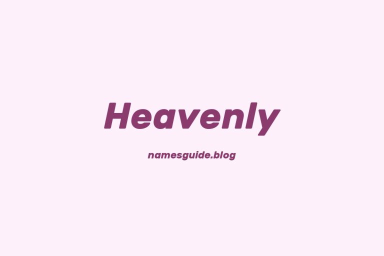 83+ Heavenly Middle Names: Find the Perfect Fit