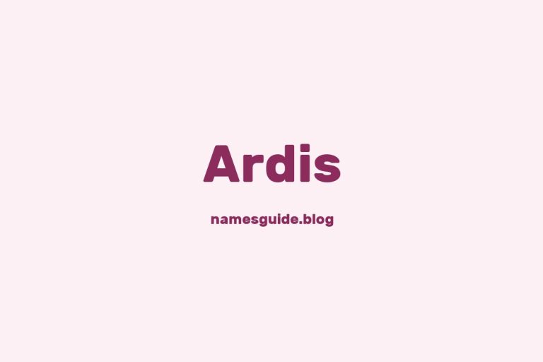 50+ Middle Names for Ardis: The Perfect Complement