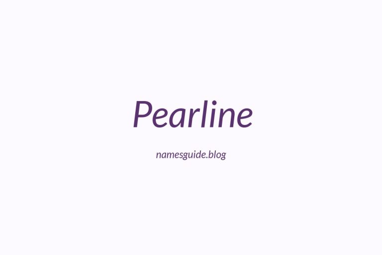 55+ Beautiful Middle Names for Pearline: Find the Perfect Match