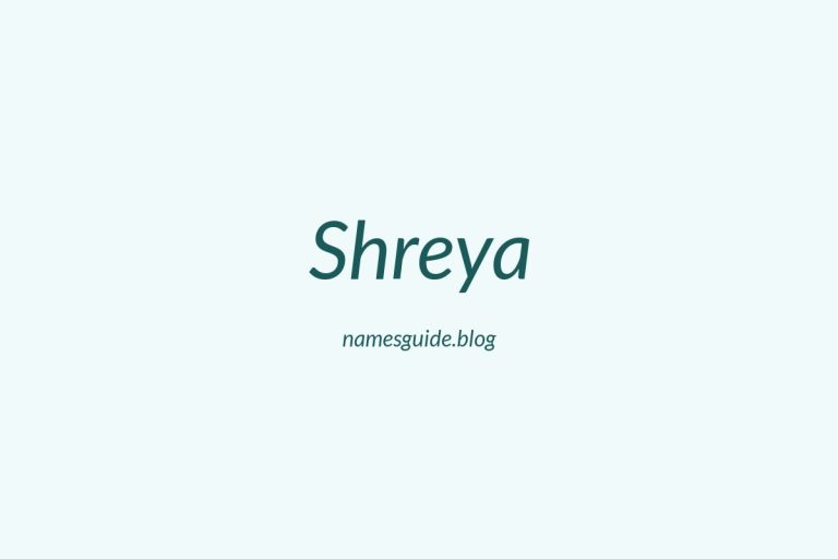 39+ Beautiful Middle Names for Shreya: Find the Perfect Match