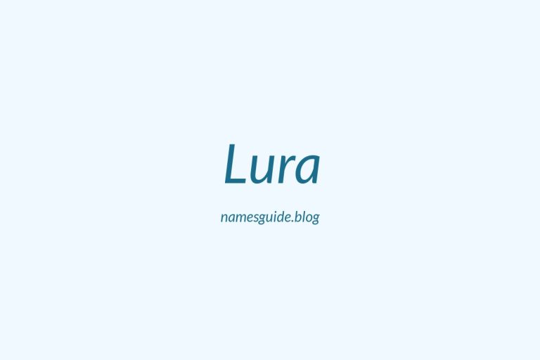 36+ Perfect Middle Names for Lura