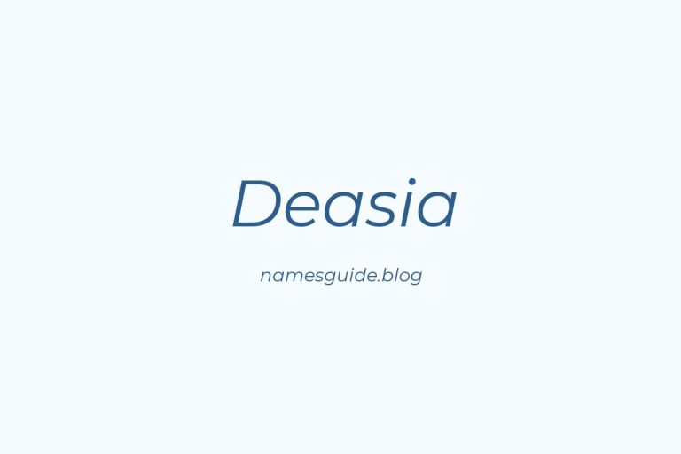 71+ Perfect Middle Names for Deasia: Find the Ideal Match