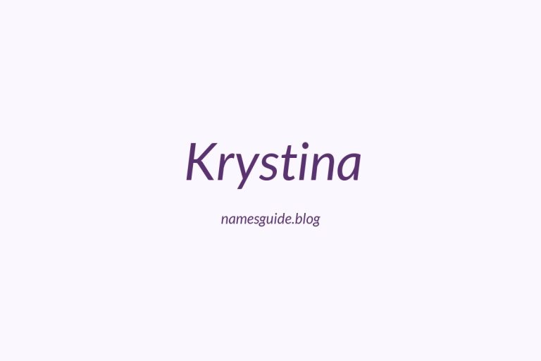 57+ Beautiful Middle Names for Krystina: Find the Perfect Match