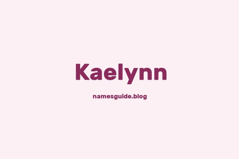 44+ Middle Names for Kaelynn: The Perfect Complement