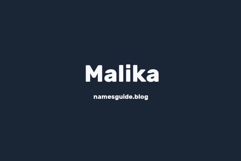 82+ Beautiful Middle Names for Malika: Find the Perfect Match