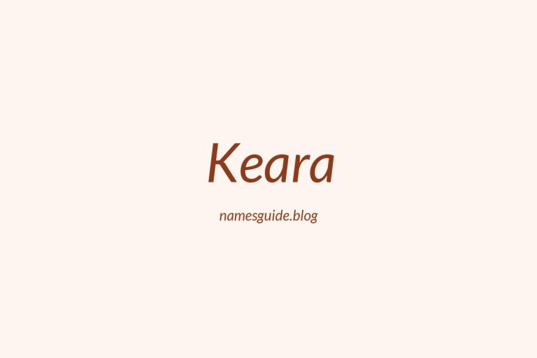 79+ Beautiful Middle Names for Keara