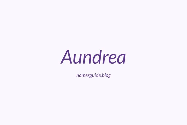 69+ Middle Names for Aundrea: The Perfect Complement
