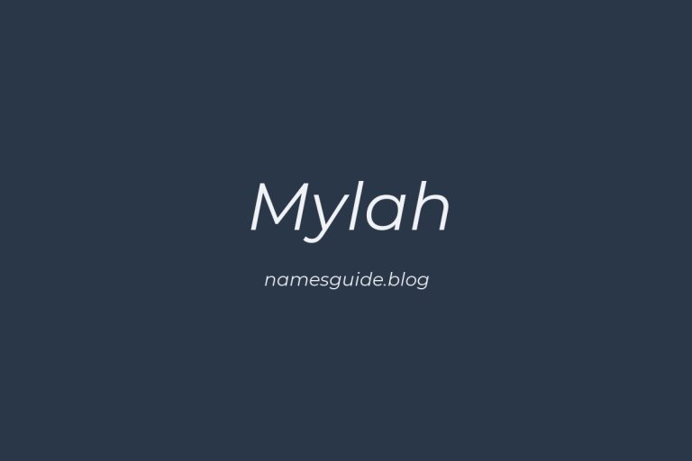 50+ Beautiful Middle Names for Mylah