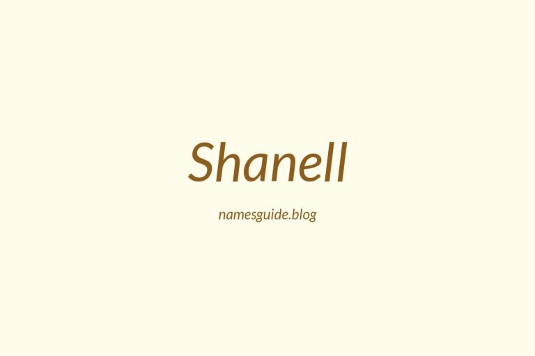 73+ Middle Names for Shanell: The Ultimate Guide