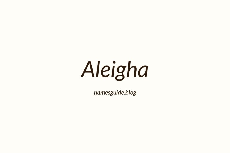 55+ Beautiful Middle Names for Aleigha: Find the Perfect Fit