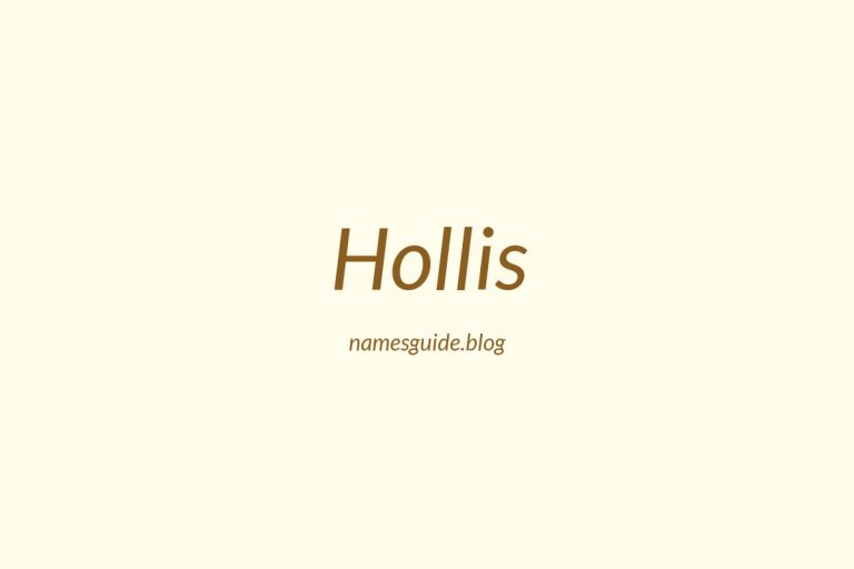 70+ Perfect Middle Names for Hollis: Find the Ideal Match