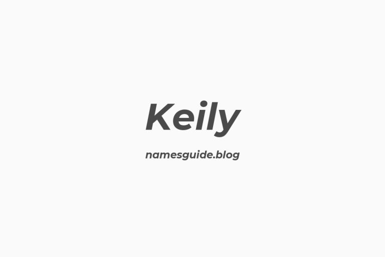 44+ Beautiful Middle Names for Keily